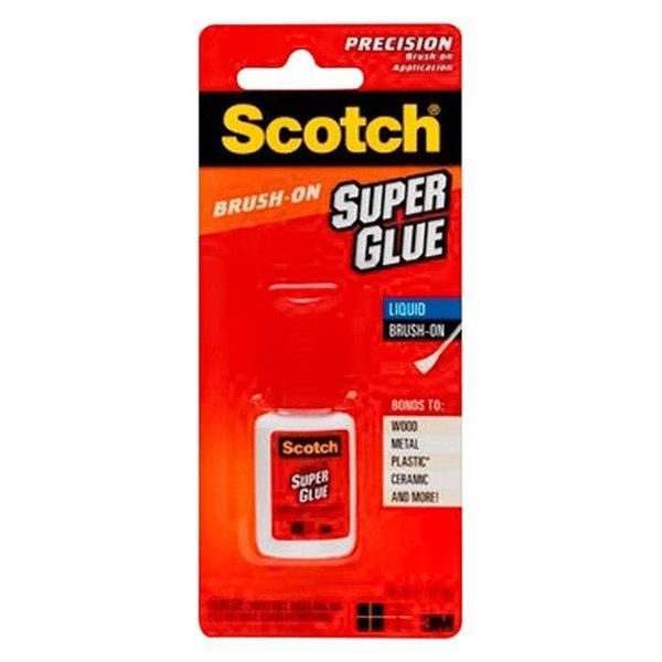 Scotch Scotch AD127-CFT 0.17 oz Super Glue Brush-On AD127-CFT